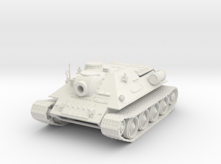 28mm Ice Guards SU-122M Tank destroyer 3d printed 