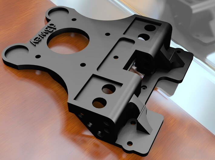 XuGong v2 Pro Zenmuse H3-3D mounting bracket 3d printed 