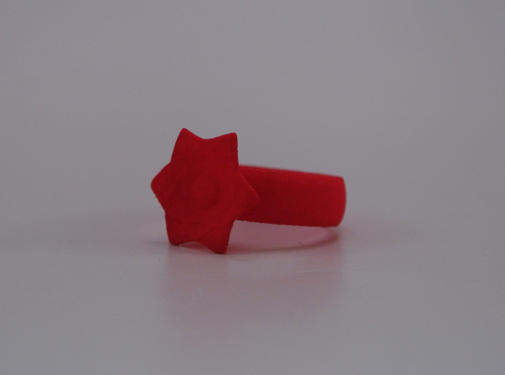 What About Magnolia (variation) - Ring - size54 - 3d printed