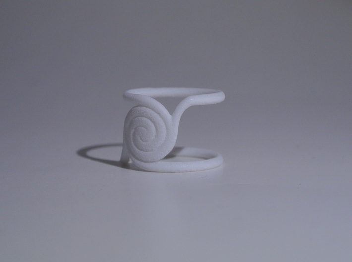 Twirltwirl - Ring - size54 - diam17,2mm 3d printed