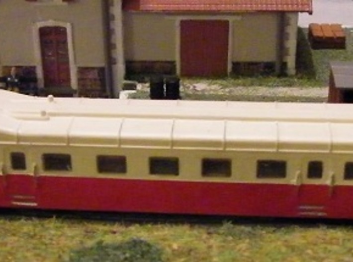 Autorail Renault ABH-6 Cote du Nord 3d printed completed model