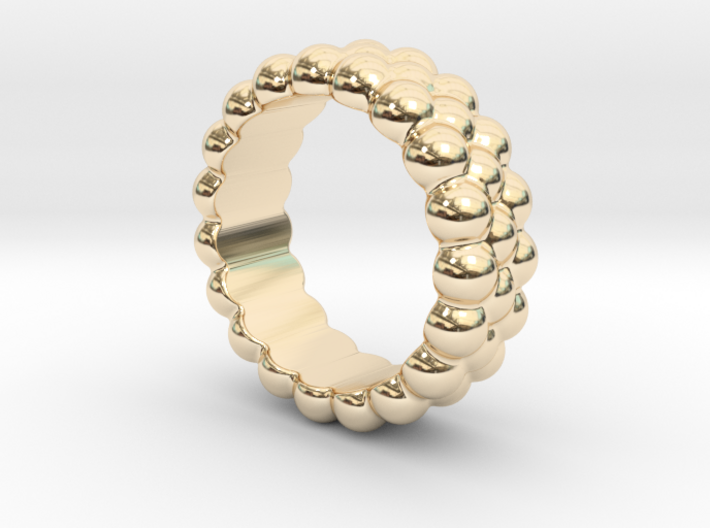 RING BUBBLES 18 - ITALIAN SIZE 18 3d printed