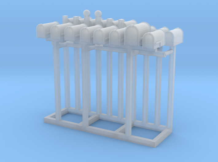 O Scale Mailbox Residential Collection 3d printed