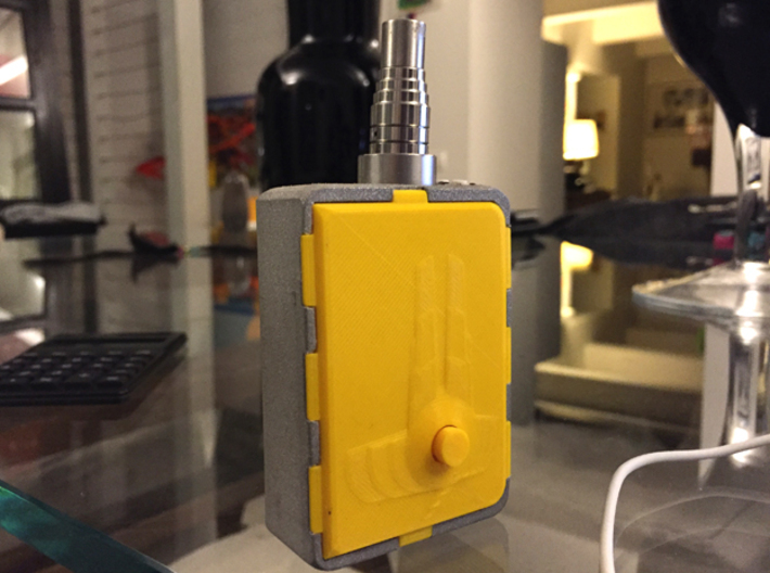 MARK V Cover Push-button 	 3d printed 