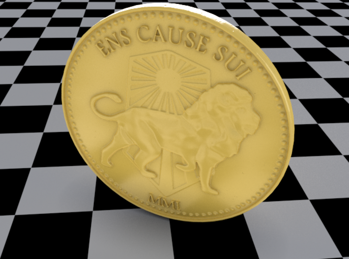 John Wick Gold Coin 3d printed 