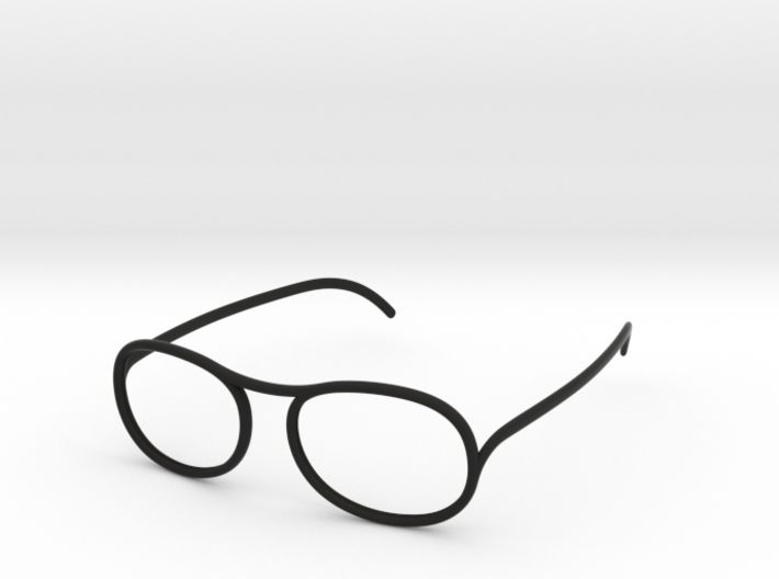 'Wire' glasses for Eyewear Kit 3d printed 