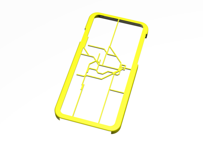 Sydney Suburban Network map iPhone 6 case 3d printed 