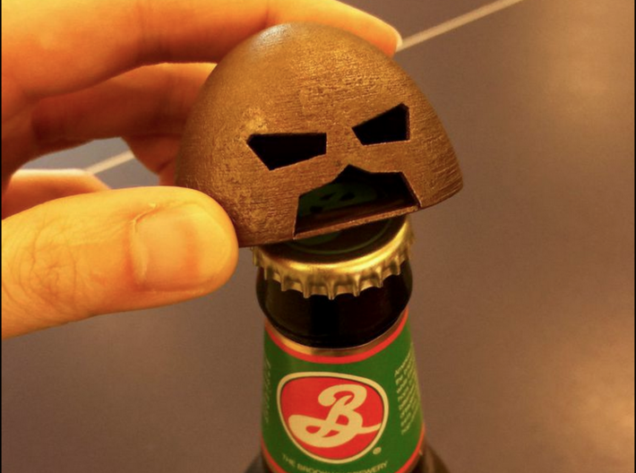The Juggernaut Bottle Opener 3d printed 
