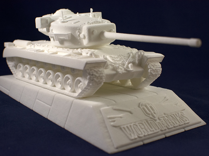 1:48 World of Tanks stand for miniatures  3d printed Stand with T-29  model. T-29  is sold separately