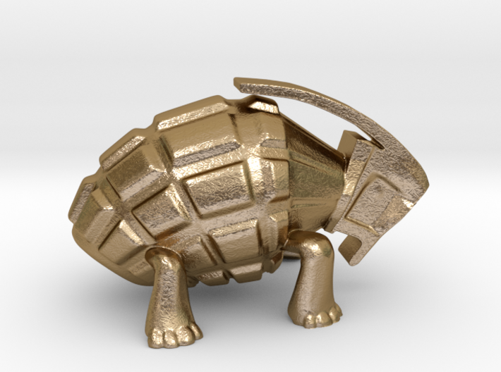 Turtle Grenade Toy Design 3d printed turtle grenade