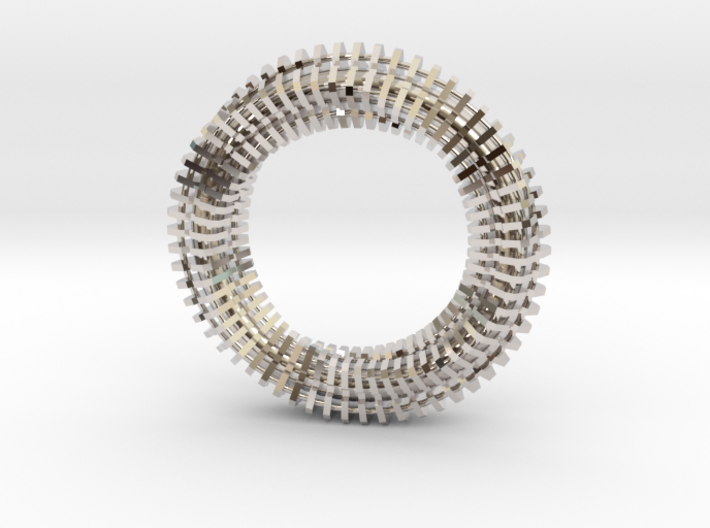 Mobius Ring Pendant v3 *Large* 3d printed