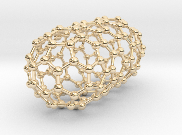 0079 Carbon Nanotube Capped (9,0) 3d printed