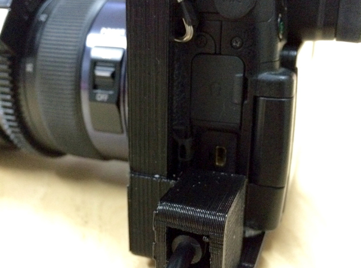 3DGuy GH4 Cage with HDMI Saver (No Handles) 3d printed 