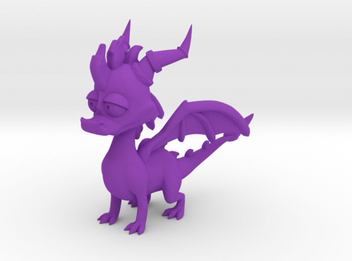 Spyro the Dragon - 5cm Tall 3d printed