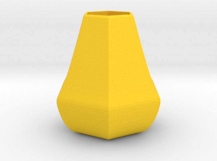 Bulky honeycomb vase 3d printed