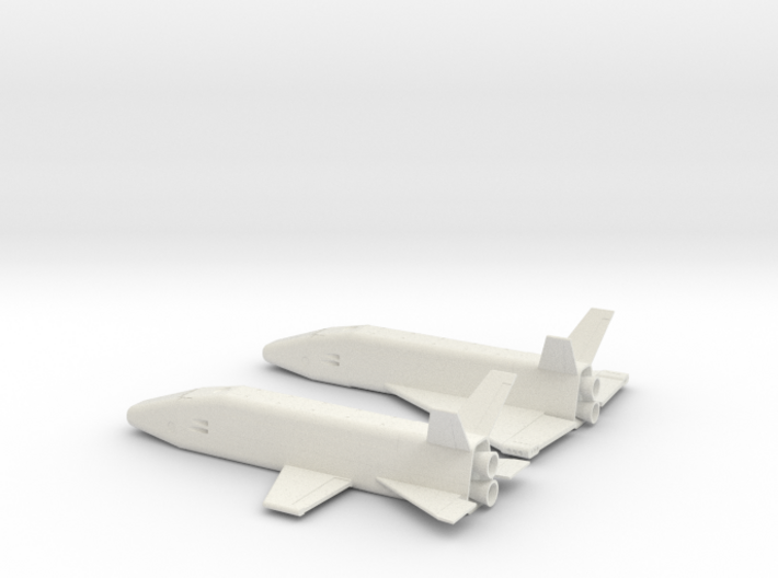 1/400 MCCALL EARLY SPACE SHUTTLE CONCEPTS 3d printed
