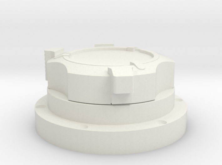 Apollo Scaled Gas Connector (Right) for Revell Man 3d printed