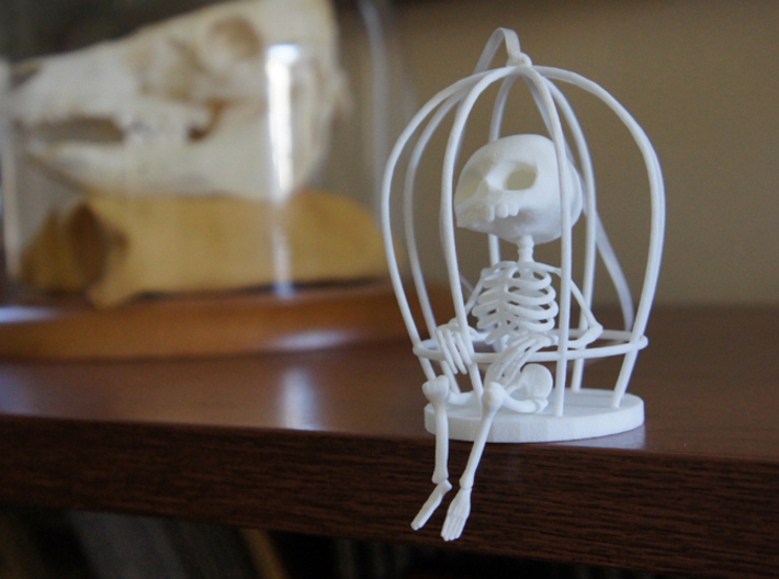 Caged 3d printed 