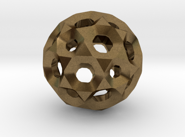 Sphere with holes 3d printed
