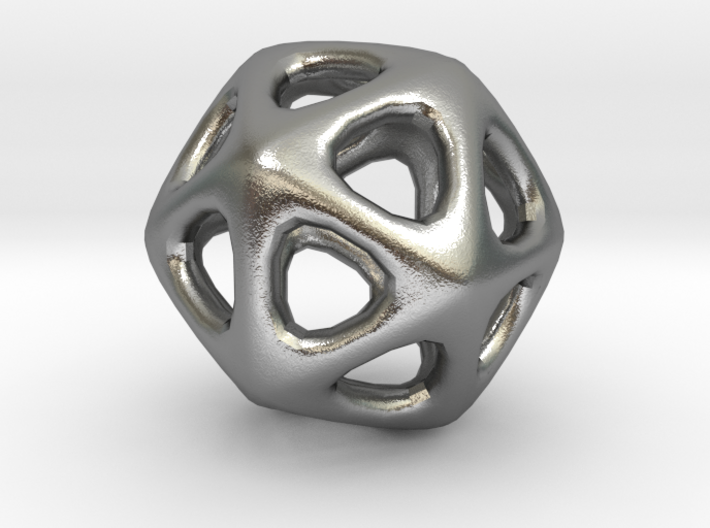 Icosahedron - 2.3cm 3d printed