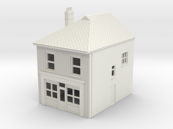 TFS-22 N Scale Topsham Fore Street building 1:148 3d printed