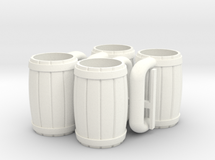 MOTUC 4 Mugs 3d printed