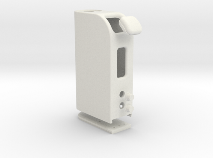 Box Mod With Dual 18650 Pack &amp; DOOR &amp; Buttons 3d printed