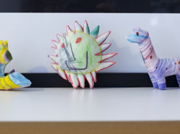 Crayon Creatures | custom order 3d printed 