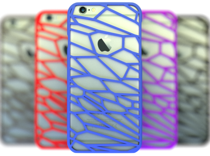 Fracture case for iPhone 6 3d printed