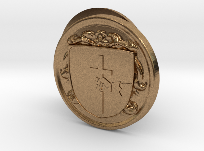 Odonnell Coat of Arms Cufflinks 3d printed