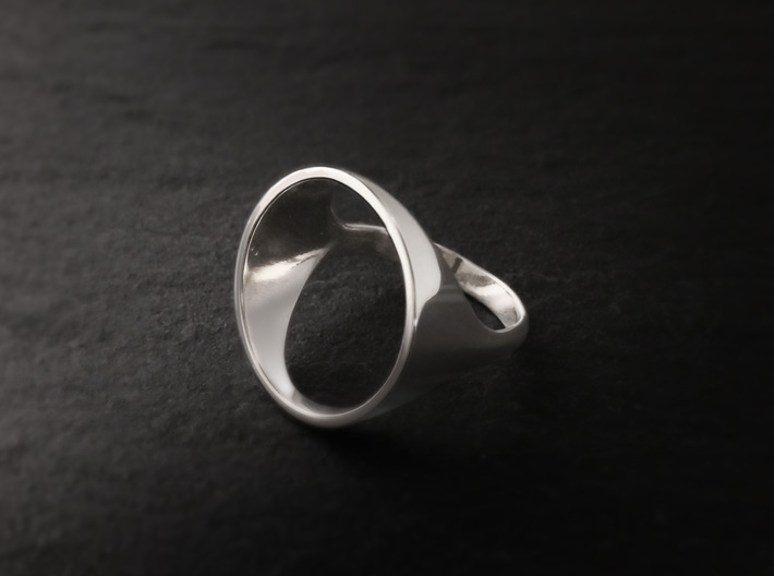 Circle Ring - Sz5 3d printed