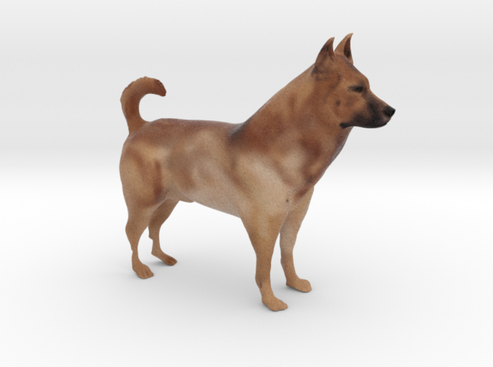 Shepherd Dog - 10cm / 4&quot; - Full Color 3d printed