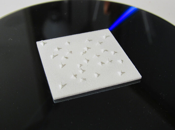 Caltrops 3d printed Before paint