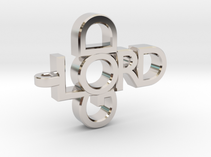 Lord God Pendant 3d printed