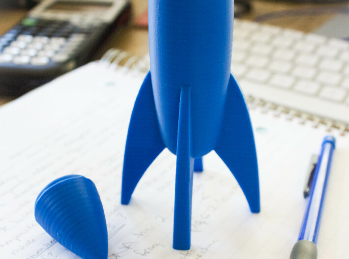 Rocket Storage 3d printed 