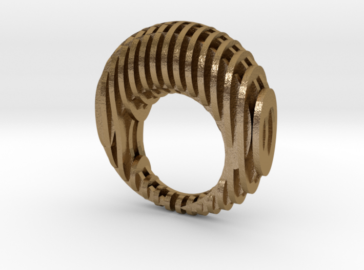 Waffle Ring 17mm 3d printed