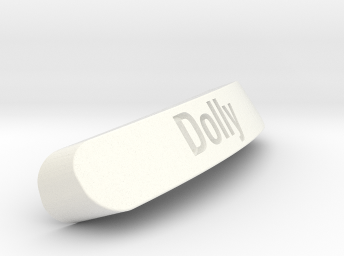 Dolly Nameplate for Steelseries Rival 3d printed