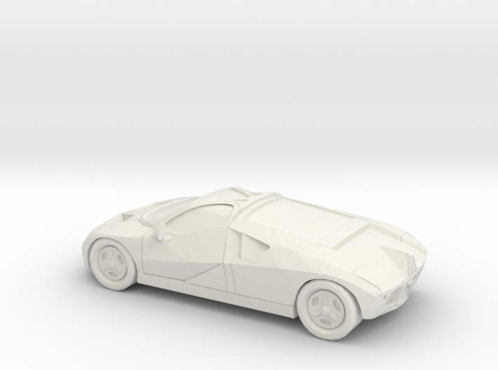 1/87 Ford GT90 3d printed