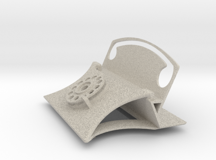 Rotary Dial Phone Business Card Holder 3d printed