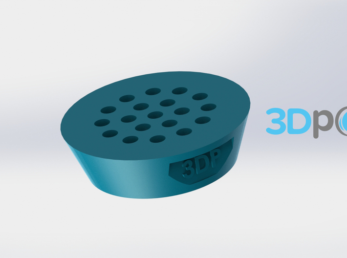Drain Cap - 3Dponics Drip Hydroponics 3d printed Drain Cap - 3Dponics Drip Hydroponics