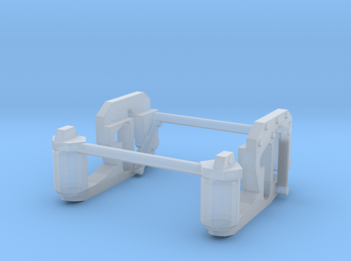 1/64th Scale UFS Lift Axle suspension 3d printed