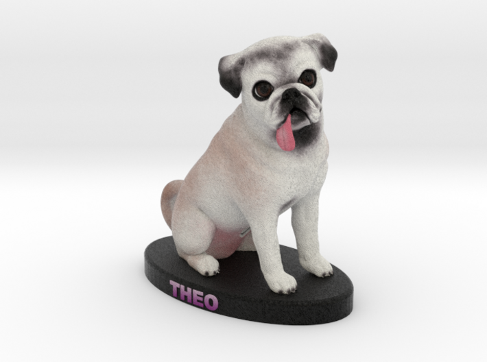 Custom Dog Figurine - Theo 3d printed