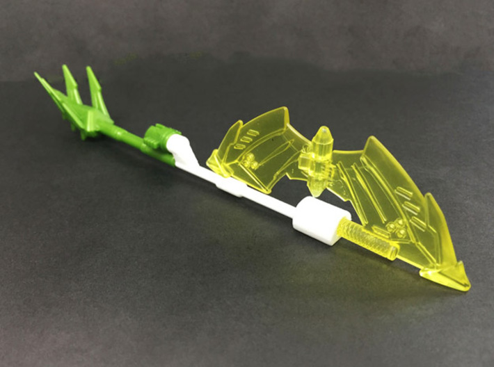 TF4: AOE Warrior Of Growl (pole) for deluxe Snarl 3d printed