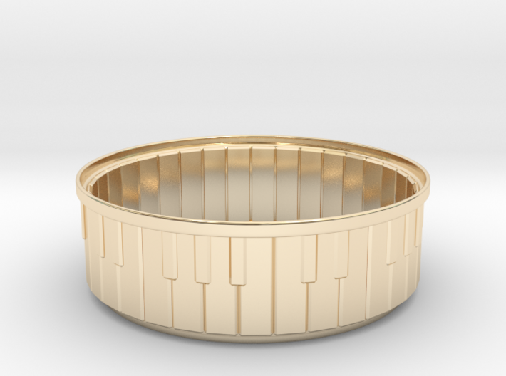 Piano Bracelet 3d printed