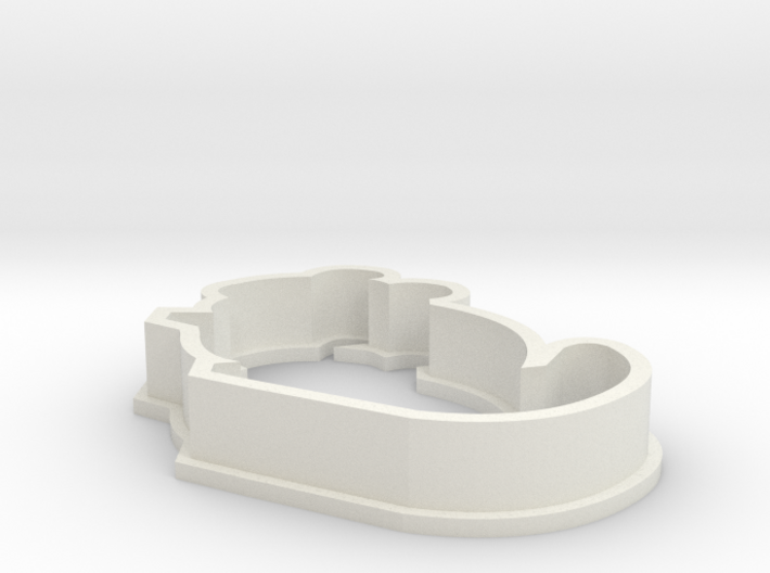 Small Chinchilla Cookie Cutter 3d printed