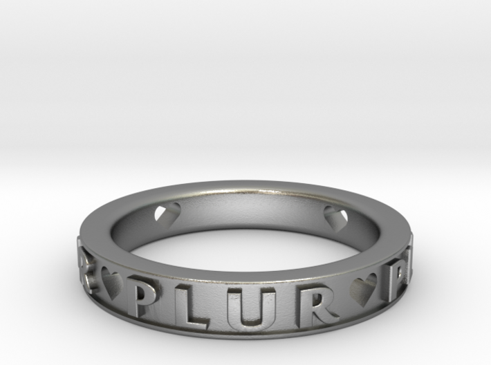 Plur Ring - Size 8 3d printed