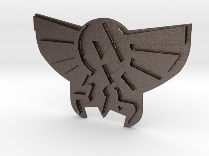 Crest Of Hyrule Brand 3d printed