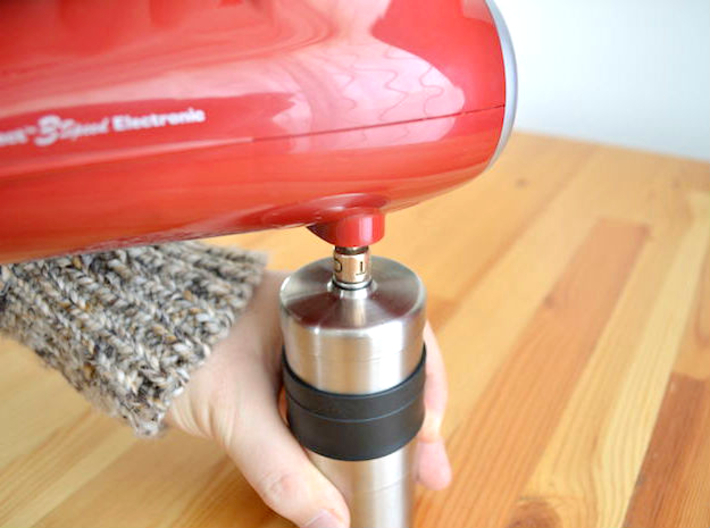 Coffee Grinder Bit For Hand Mixer CHP-A1 3d printed Using Image