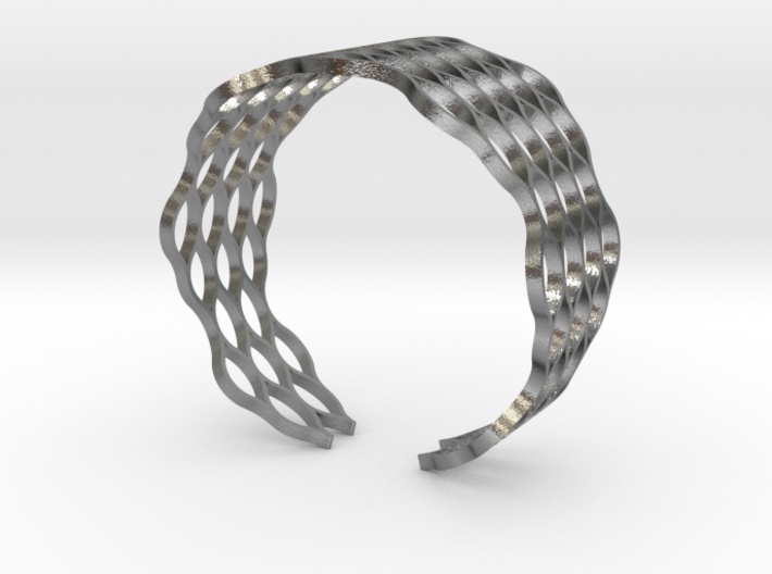 Mesh Bracelet - Small 3d printed