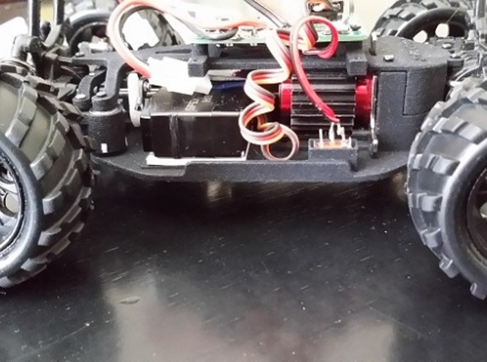 Losi Micro 1/24 Chassis Ver. B Wide 3d printed 